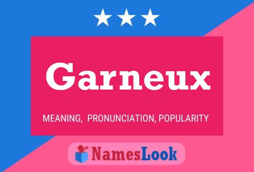 ملصق اسم Garneux