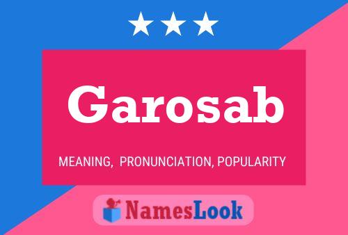 ملصق اسم Garosab