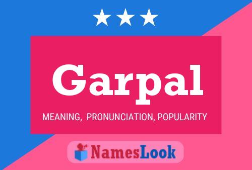 ملصق اسم Garpal