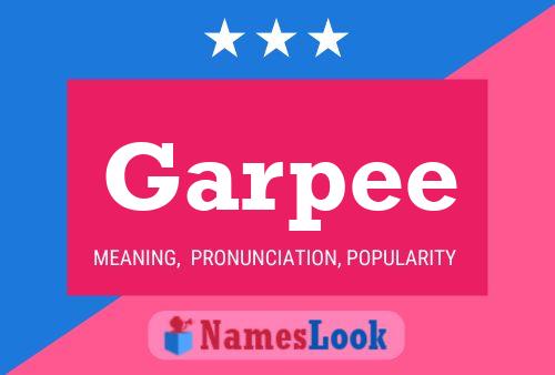 ملصق اسم Garpee