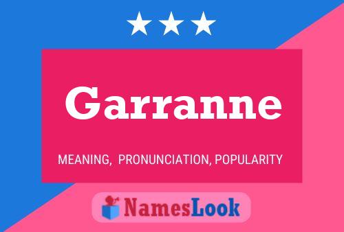 ملصق اسم Garranne