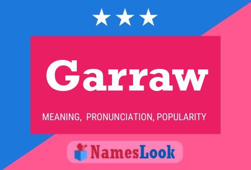 ملصق اسم Garraw