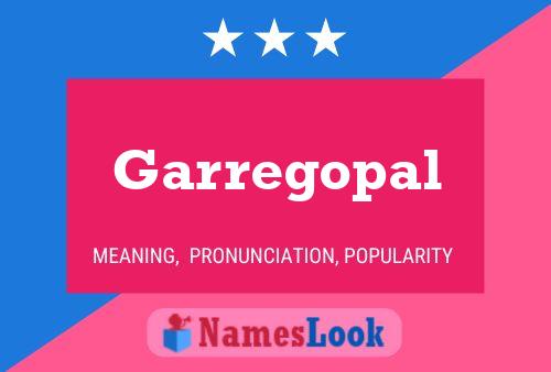 ملصق اسم Garregopal