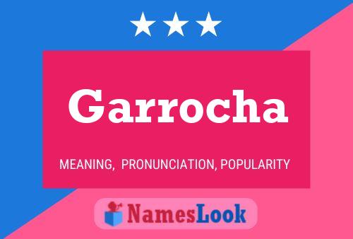 ملصق اسم Garrocha