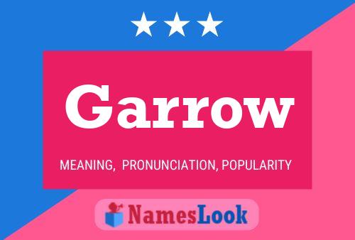 ملصق اسم Garrow