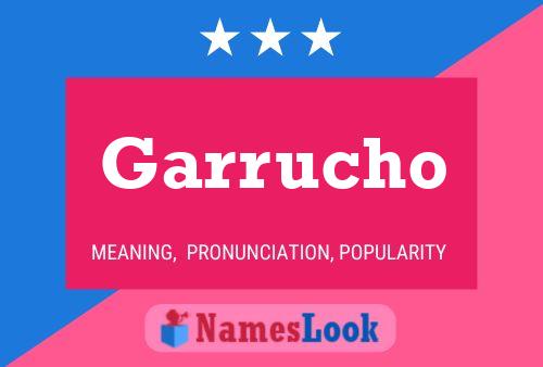 ملصق اسم Garrucho