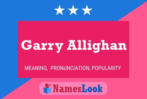 ملصق اسم Garry Allighan