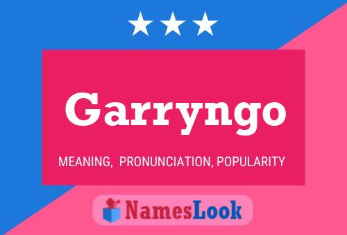 ملصق اسم Garryngo