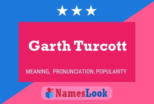 ملصق اسم Garth Turcott