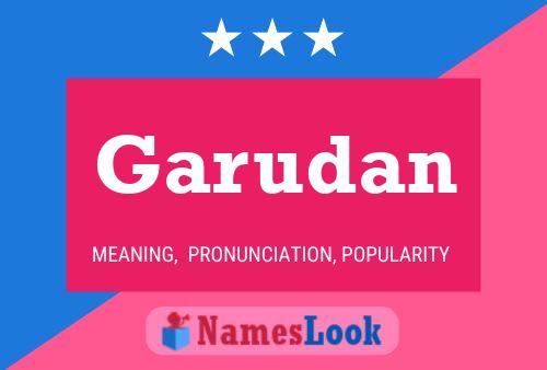 ملصق اسم Garudan