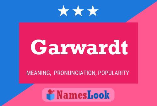 ملصق اسم Garwardt