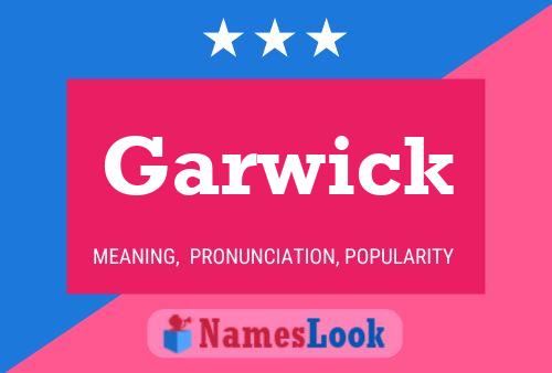 ملصق اسم Garwick