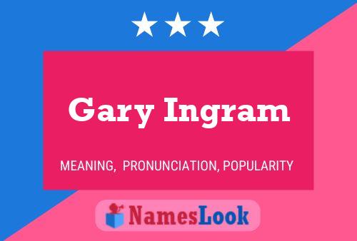 ملصق اسم Gary Ingram