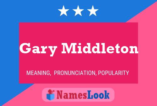 ملصق اسم Gary Middleton