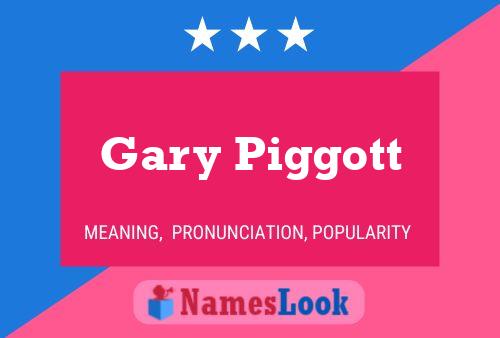 ملصق اسم Gary Piggott