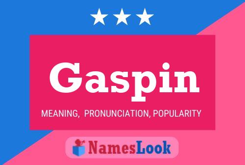 ملصق اسم Gaspin