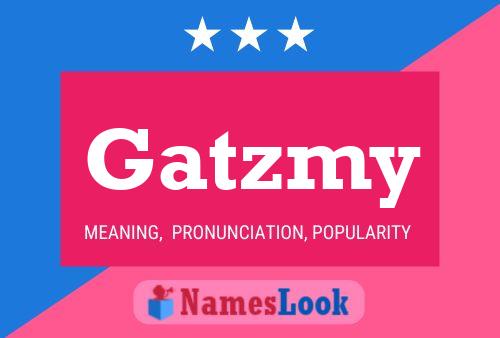 ملصق اسم Gatzmy