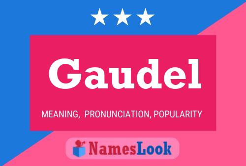 ملصق اسم Gaudel