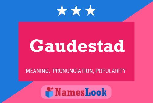 ملصق اسم Gaudestad