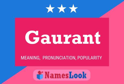 ملصق اسم Gaurant