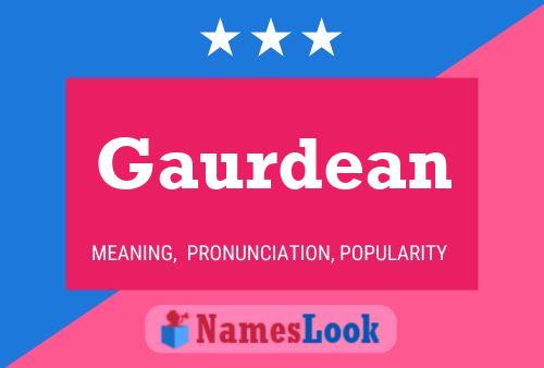 ملصق اسم Gaurdean