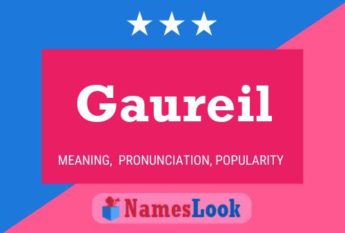 ملصق اسم Gaureil