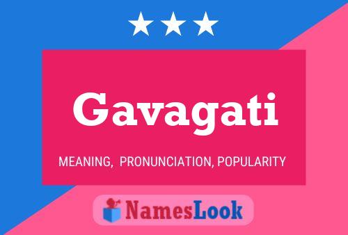 ملصق اسم Gavagati