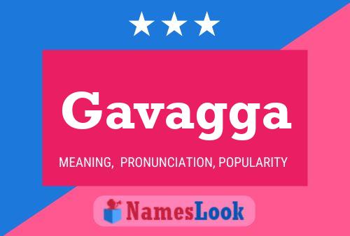 ملصق اسم Gavagga