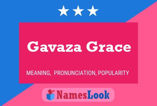 ملصق اسم Gavaza Grace