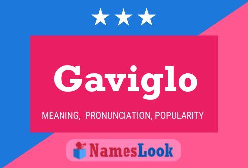 ملصق اسم Gaviglo