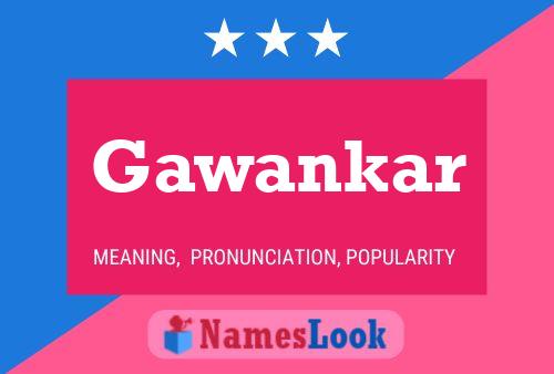 ملصق اسم Gawankar