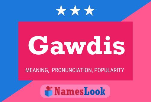 ملصق اسم Gawdis