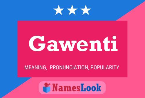 ملصق اسم Gawenti