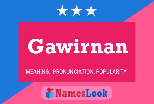 ملصق اسم Gawirnan