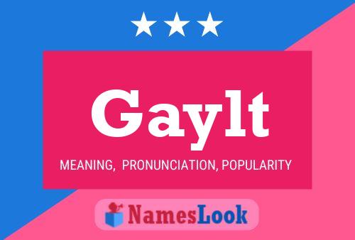 ملصق اسم Gaylt