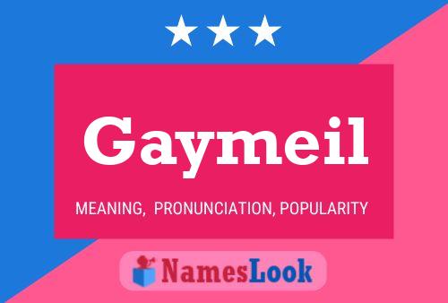 ملصق اسم Gaymeil