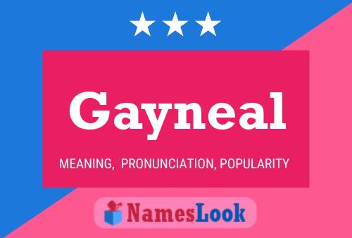 ملصق اسم Gayneal