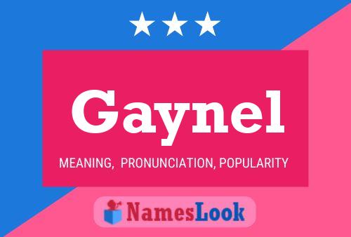 ملصق اسم Gaynel