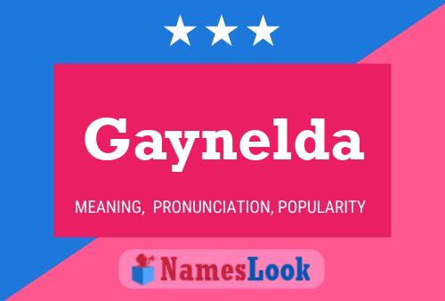 ملصق اسم Gaynelda