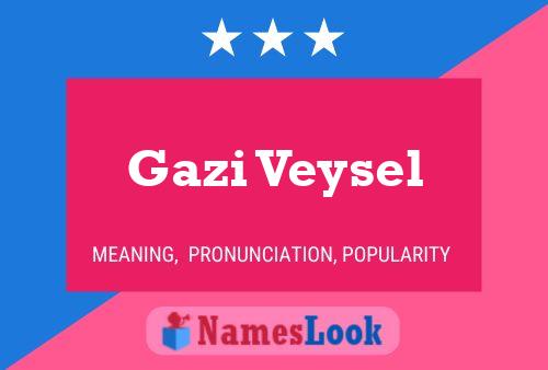 ملصق اسم Gazi Veysel