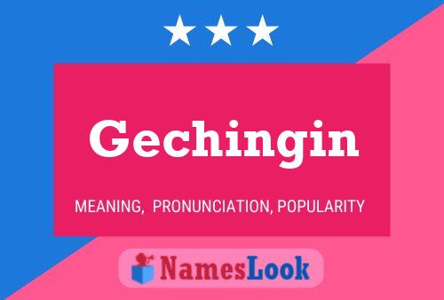 ملصق اسم Gechingin