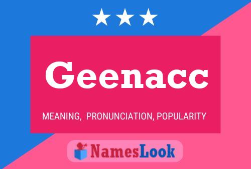 ملصق اسم Geenacc