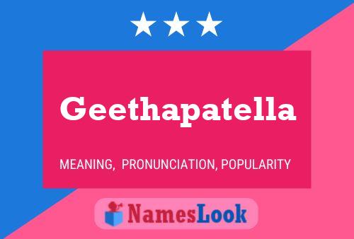 ملصق اسم Geethapatella