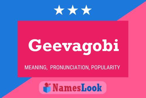 ملصق اسم Geevagobi