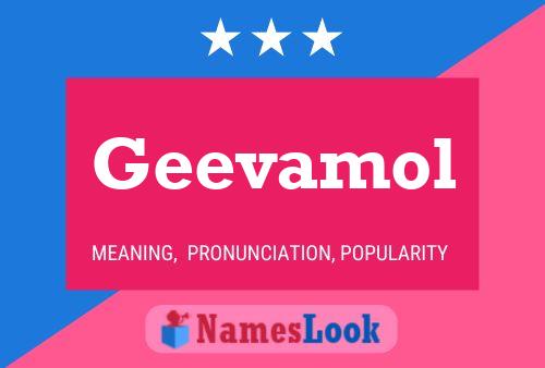 ملصق اسم Geevamol