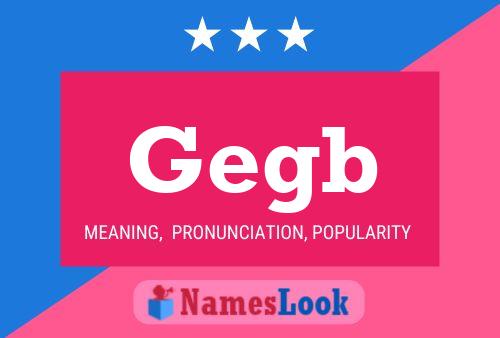 ملصق اسم Gegb