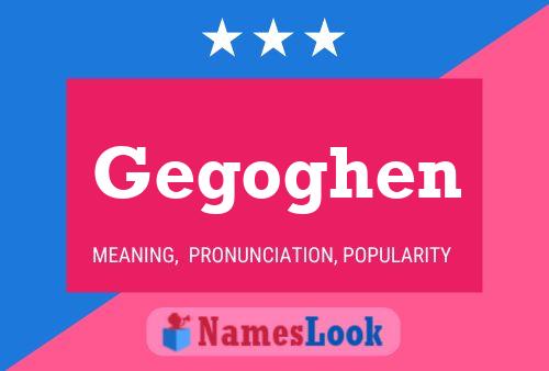 ملصق اسم Gegoghen