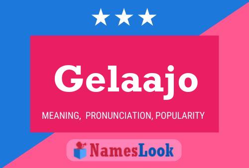 ملصق اسم Gelaajo