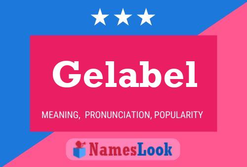 ملصق اسم Gelabel