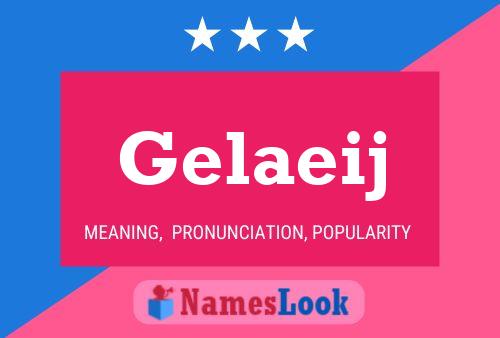 ملصق اسم Gelaeij